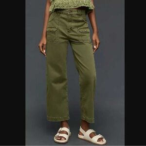 FRAME Utility Pocket Pants - moss army green - 27
